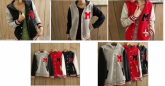 Varsity Jacket Feminina - Letra ''M''