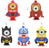 Pen drive Minions - Super Heróis