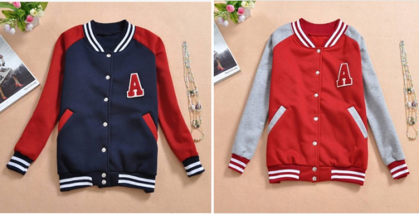 Varsity Jacket Unissex - Letra "A"