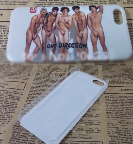 Capinha One Direction Naked - iPhone 4 4s