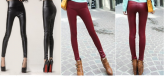 Legging Couro sintético