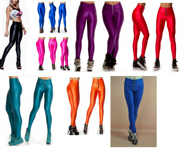 Legging Gym com zíper